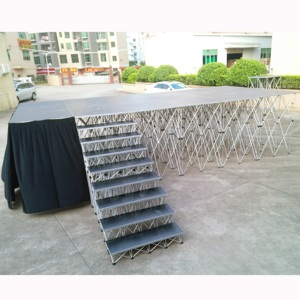 Easy assemble and disassemble outdoor mobile <b>stage</b> portable event <b>stage</b> system - Product Image 1