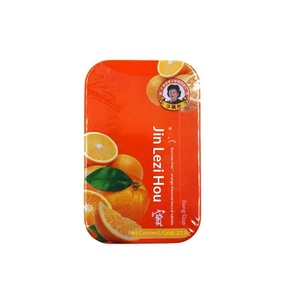 Vente en gros de pastilles Golden Throat sans sucre, saveur Orange Dole, Luo Han Guo, Mangoustan, Mûre, Chrysanthème, Classe I, Prix original - Product Image 1