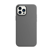 Pour Apple 14 coque de téléphone en Silicone liquide pour Iphone14 pro max coque de téléphone en métal en Silicone liquide