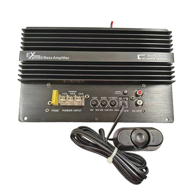Car Amplifier Board 12V Car Audio Power Amplifier Board Lossless Subwoofer Bass Module High Power Car Audio Mono Channel