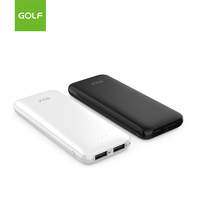 Pengisi daya baterai eksternal Lithium portabel Mini grosir Dual USB pabrik elektronik kualitas tinggi 5000mAh Power Bank