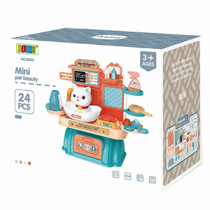 Juego de 21 Piezas de Juguetes de Cocina para Niños, Juego de Imitación de Comida, Ollas y Sartenes - Product Image 2
