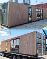 Petites maisons en conteneur préfabriquées de 3 chambres à coucher Maison en conteneur complète prête à être expédiée