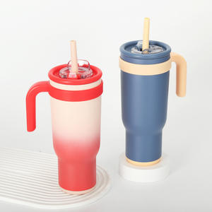 Taza de acero inoxidable de doble capa de 40oz, nuevo diseño clásico, taza para coche al aire libre, frasco de vacío al por mayor de valor alto para bebidas calientes - Product Image 2