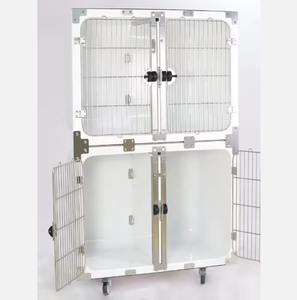 Gabbie per Cani in Fibra di Vetro Mobili e Facili da Pulire, Divisibili - Product Image 5