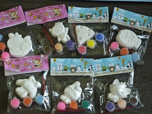 Kit de Bricolage Tendance : Jouets à Peindre Faits Main, Figurines en Plâtre et Céramique à Peindre - Product Image 5