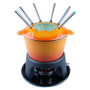 Chauffe-plats en <span class=keywords><strong>fonte</strong></span>, mini service à <span class=keywords><strong>fondue</strong></span> au <span class=keywords><strong>fromage</strong></span> marmite à alcool - Product Image 3