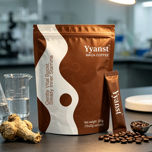 Café de Maca Natural, Fórmula Suave para un Impulso de Energía, 200g (20g*10 Sobres), Bebida Herbal para el Bienestar, Marca Privada OEM - Product Image 5