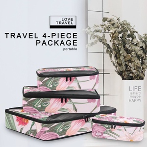 Sac de voyage personnalisé hawaïen, 6 pièces, organiseur d'accessoires de voyage, sac de rangement pour bagages, accessoires de voyage, emballage de compression - Product Image 6