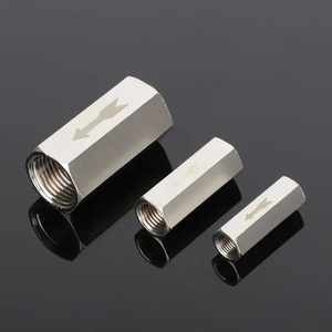 Zjsijhegf 1/8นิวเมติกส์แบบนิวเมติกส์แบบเต็มพอร์ตแบบ1/4 "3/8" 1/2 "BSP หญิงวาล์วตรวจสอบแบบ one-Way สำหรับอากาศน้ำน้ำมันแก๊ส - Product Image 5