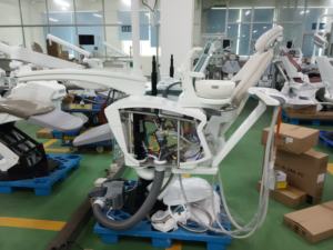 وحدة أسنان أمريكية من الجلد الطبيعي بتصميم مثبت سفلي عالي الجودة ومعتمدة بشهادة CE - Product Image 3