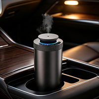 Diffuseur de voiture USB sans eau à atomisation biphasée en métal, personnalisé avec logo, fabricant OEM de marques privées pour véhicules