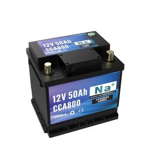 Batterie de voiture au sodium-ion 12V 50Ah à charge rapide 3C, charge rapide pour démarrage/arrêt et récupération d'énergie, OEM - Product Image 5