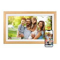 Cadre photo numérique WiFi 21,5 pouces en gros avec application Frameo, double WiFi, mémoire 32 Go, cadeau pour maison intelligente