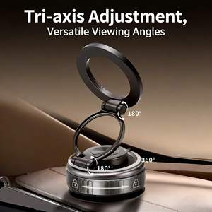 Soporte Magnético para Teléfono con Ventosa de Adsorción al Vacío, Antivibraciones, con Rotación de 360 Grados, para el Tablero del Automóvil, con Logotipo Personalizado - Product Image 3