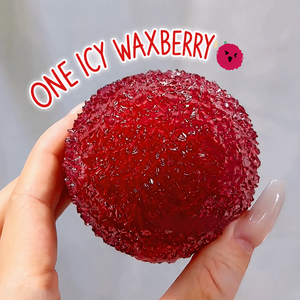 Slime TPR Rojo Icy Waxberry Crunchy con Textura de Cristal, Juguete Sensorial Antiestrés para Niñas y Niños - Product Image 6
