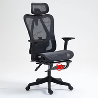 Chaise de bureau ergonomique avec repose-pieds chaise d'ordinateur ergonomique chaise d'ordinateur confortable