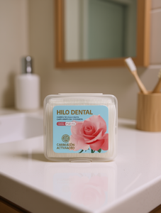 Hilo Dental Dental Floss Piz. X 180 Polyethylene Activated Charcoal - Product Image 2