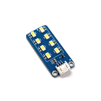 Module LED double rangée RVB Zetok DIY, kits de capteurs d'affichage à insertion anti-inversion, composant électronique compatible pour