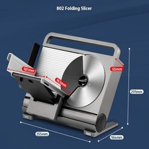 Thương Mại Nước Ngoài Mới Hiệu Quả Cao Điện Thịt <span class=keywords><strong>Slicer</strong></span> Máy Thiết Kế Sử Dụng Nhà Có Thể Gập Lại Thịt Máy Xay & Slicers Cho Nhà Hàng - Product Image 6