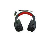 Shiling headphone Gamer, headphone telinga biru nirkabel 2.4G bisa dilipat skalabel buatan pabrik