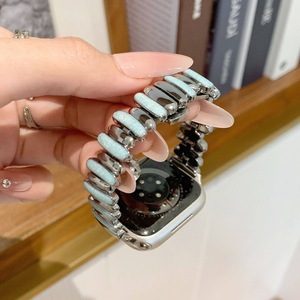 สายนาฬิกาแบบใหม่เหมาะสำหรับนาฬิกา IWatch S11, S10, S9, <span class=keywords><strong>S8</strong></span> และ 7654321SE สำหรับผู้หญิง - Product Image 4