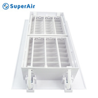 Système HVAC Prix d'usine Diffuseur à lame fixe Multivent Diffuseur d'air de ventilation de climatisation universel