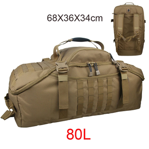 Tactical Duffel Bag <b>Large</b> <b>Capacity</b> Outdoor Travel Luggage Bag Tactical Duffel <b>Backpack</b> Wholesale Waterproof Tactical <b>Backpack</b> - Product Image 4