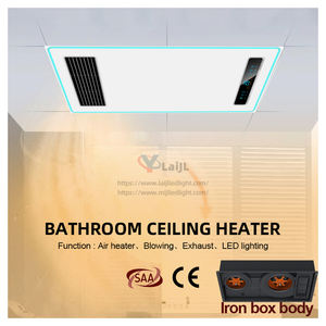 Riscaldatore da Bagno Ultra-sottile con Ventilazione, Illuminazione LED e Controllo Intelligente, Certificato RCM SAA CE FCC - Product Image 1