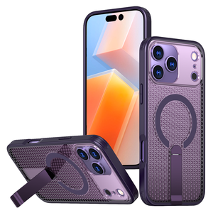 Coque de téléphone transparente invisible avec béquille pour <span class=keywords><strong>Xiaomi</strong></span> 17 Pro Max/Poco X8 M8 Pro/Turbo 5 Max/15C/K90pro, étui magnétique antichoc - Product Image 4