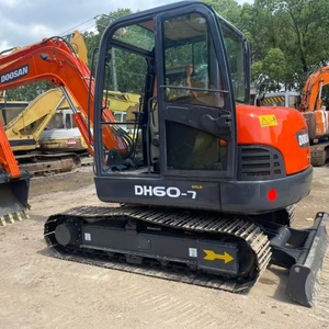รถขุดตีนตะขาบ Doosan DH60 มือสองจากเกาหลีใต้ เหมาะสำหรับขาย เครื่องจักรใช้แล้ว Doosan DH 60 80 140 150 225 300 340 - Product Image 2