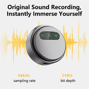 Bewin Q10 <span class=keywords><strong>Wireless</strong></span> Laval ier Mikrofon One Drag Zwei 2,4G Live-Streaming im Freien DSP Noise Cancel ling Magnetic Revers Mikrofon - Product Image 4