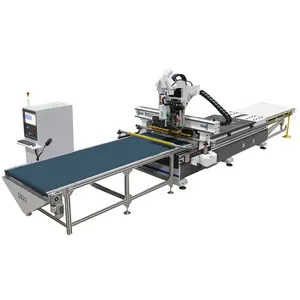Chinese 1325 wood cutting carpentry CNC router woodworking carve model machine making wood design with custom logos for wood