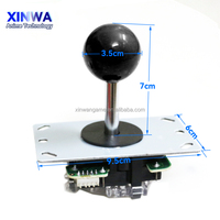 Arcade Joystick Ball 4/8 Way Switch pour Coin Pusher USB Board TV Box Fighting Stick Game Controller Console Jeux à jetons
