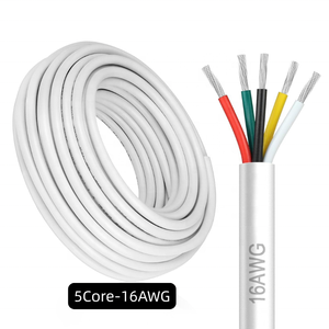 Cavo Elettrico Flessibile in Rame Isolato in PVC con Guaina in PVC, Prezzo di Fabbrica, 2/3/4/5/6/<span class=keywords><strong>7</strong></span>/8 Conduttori, <span class=keywords><strong>0</strong></span>.3mm/<span class=keywords><strong>0</strong></span>.5/1.5/2.5mm - Product Image 4