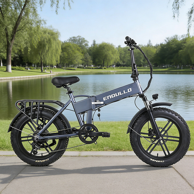 Electrica Folding Bike Lithium Battery Power Electric Foldable Bicycle Rechargeable Adult E Bike Long Service Life