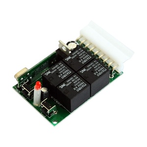 Sản xuất phổ không dây máy phát và máy thu 4CH cửa tự động mở mã 12-30V điều khiển cho cửa nhà để xe YET404-v4.0 - Product Image 1