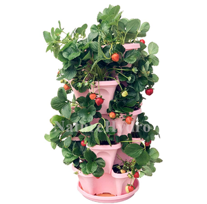 Pots empilés vertical pour fraises, fraises, équipement agricole à vendre - Product Image 1
