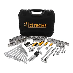 Hoteche 126Pcs 1/4 "、3/8" 和1/2 "博士插座套装