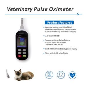 Oxymètre de pouls vétérinaire portable facile à utiliser pour les chats et les chiens de compagnie Dispositif de surveillance vétérinaire - Product Image 6