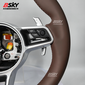 Pors-che Panamera Cayenne <span class=keywords><strong>Macan</strong></span> Cayman GT4 Boxster 718 981 911 991 991,2 Volante Nappa mejorado - Product Image 6