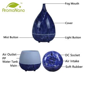 Diffuseur <span class=keywords><strong>d</strong></span>'huiles essentielles, purificateur <span class=keywords><strong>d</strong></span>'<span class=keywords><strong>air</strong></span>, humidificateur, lumière LED contrôlée par application, pour la maison - Product Image 4