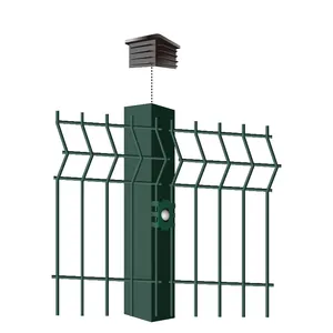 Hot sale best price 3D Curvded Wire Mesh welded fence designs