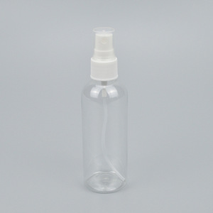 Pet <b>Spray</b> <b>Bottles</b> 100Ml Transparent <b>Plastic</b> Pump For Household Use Refillable Cylinder Shape - Product Image 3