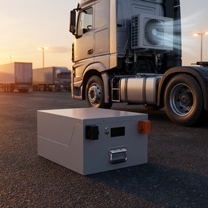 긴 사이클 시간 25.6V 280Ah 트럭 RV 트럭 에어컨 시동 전원 리튬인산철 배터리 팩 - Product Image 1