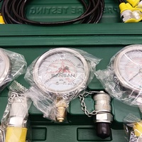 Manomètre hydraulique professionnel – Kit de diagnostic 3 manomètres en T pour test et mesure (unité MPa) – Pièces d'excavatrice – Prix usine