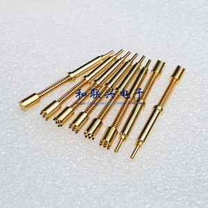 Sonda de prueba sólida de nueve garras Hrs3554550h con pin expuesto de resorte, material de cobre, piezas para instrumentos - Product Image 2