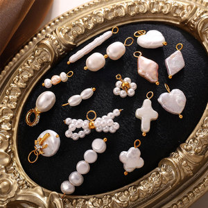Joyería de Lujo Personalizada, Chapada en Oro de 14k y 18k, Acero Inoxidable 316L, Dijes de Perlas para Pulseras y Collares, Fabricación de Joyería - Product Image 1