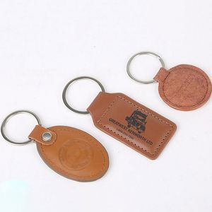 Wholesale Fashion Cheap Custom Mini Car Logo <b>Personalized</b> Blank Metal Keyring <b>Keychains</b> Pu Leather Keychain - Product Image 3