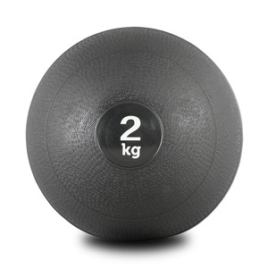 Ballon de Slam personnalisé avec logo, rempli de sable, pour la musculation et l'entraînement croisé, noir, haute qualité - Product Image 4